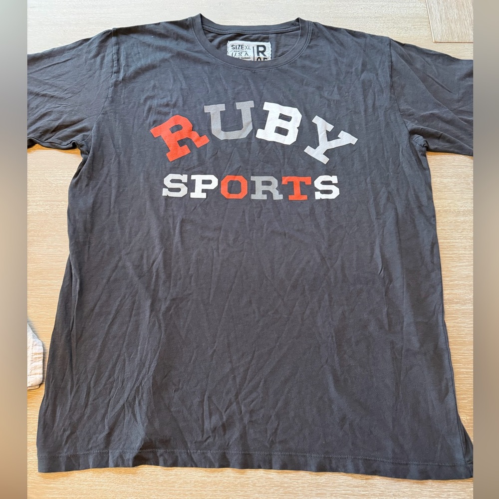 Ruby Sports Roots of Fight Mens XL Gray Black Graphic T-Shirts Lot Bundle 2 Pack - Picture 2 of 10